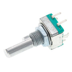 5pcs Rotary Encoder Code Switch EC11 Audio Digital Potentiometer With Switch 5Pin Handle Length 20mm
