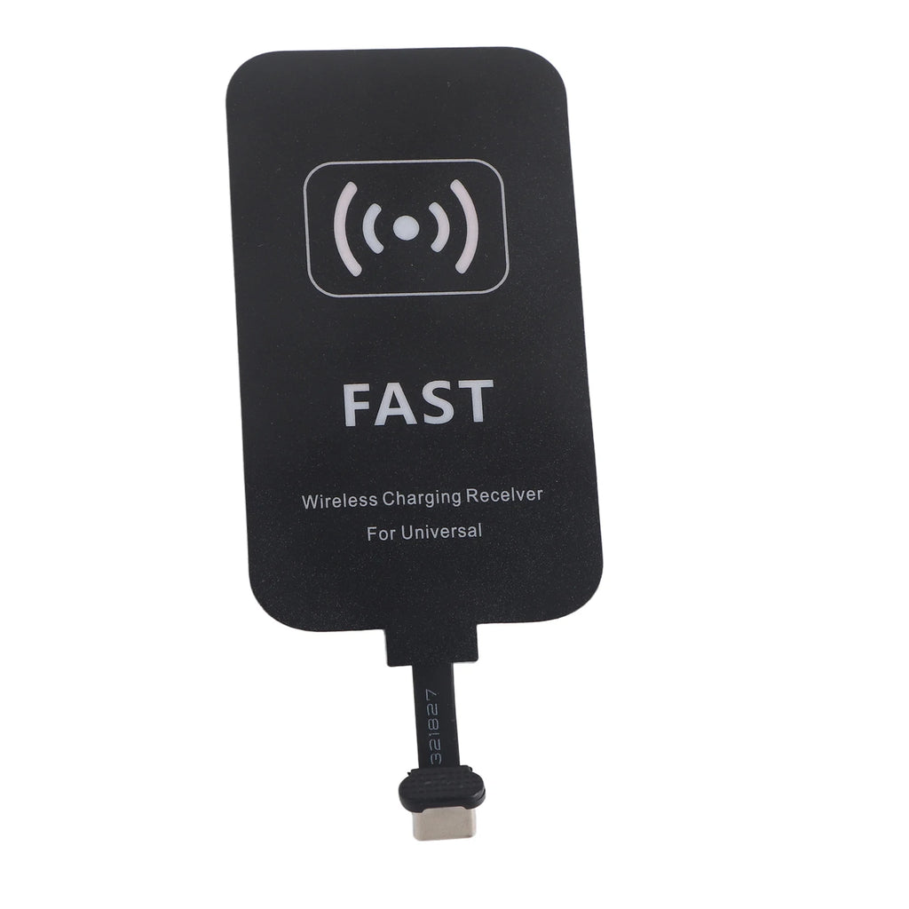 Universal 10W Wireless Charging Receiver Type C Interface Wireless Fast Power Charger Receiver Chip Efficient for Mobile Phones