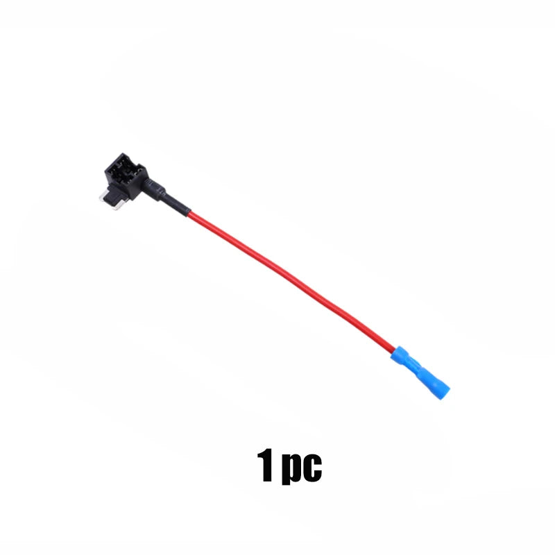 Automotive Fuse Box Circuit Adapter Mini Small and Medium Size ATM Blade Fuse for Car Van Motorcycle RV Boat Tractor TAP Adapter