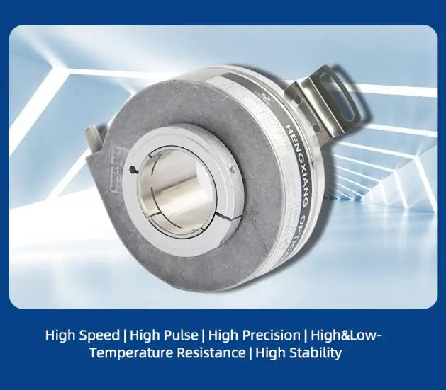 KS76 HENGXIANG Sincos Incremental Encoder 2048 Ppr 1VPP Rotary Shaft 18-30mm IP50 CNC Application Radial Cable