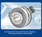 KS76 HENGXIANG Sincos Incremental Encoder 2048 Ppr 1VPP Rotary Shaft 18-30mm IP50 CNC Application Radial Cable