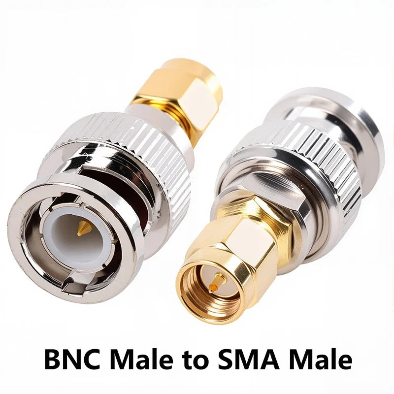5pcs Coupler Adapter SMA Male Female To RP SMA BNC PL259 SO239 TNC Connector Converter Antenna Radio