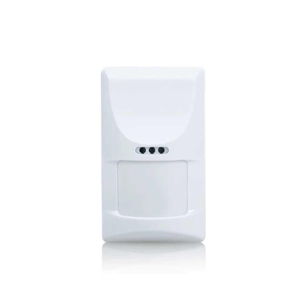 1/3pcs Wired Indoor PIR Microwave Motion Sensor Detector Dual Tech Pet Immune Anti-theft Burglar Alarm with Anti-tamper Switch