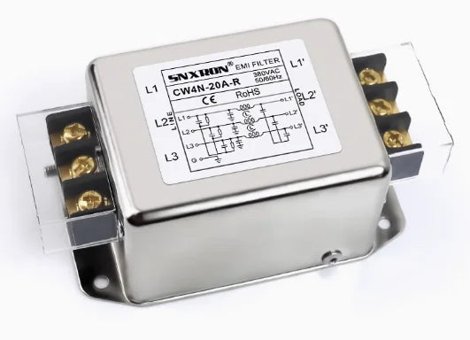 EMI Purification Power Filter CW4N-20A-R Three-phase Three-wire  Anti-interference AC 380V