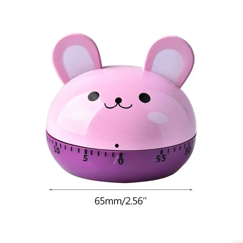 Fashion Design Daily Timer Alarm Clock Cartoon Animal Timer Cooking Timer Animal Counters for Kitchen Timing Tool