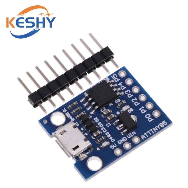 ATTINY Blue Black TINY85 Digispark Kickstarter Micro TYPE-C Development Board ATTINY85 module for Arduino IIC I2C USB ATTINY45