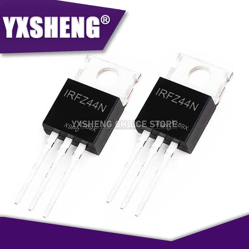 10PCS IRFZ44N MOSFET Transistor IRFZ44 TO-220 Power MOSFET IRFZ44NPBF Field Effect Transistors