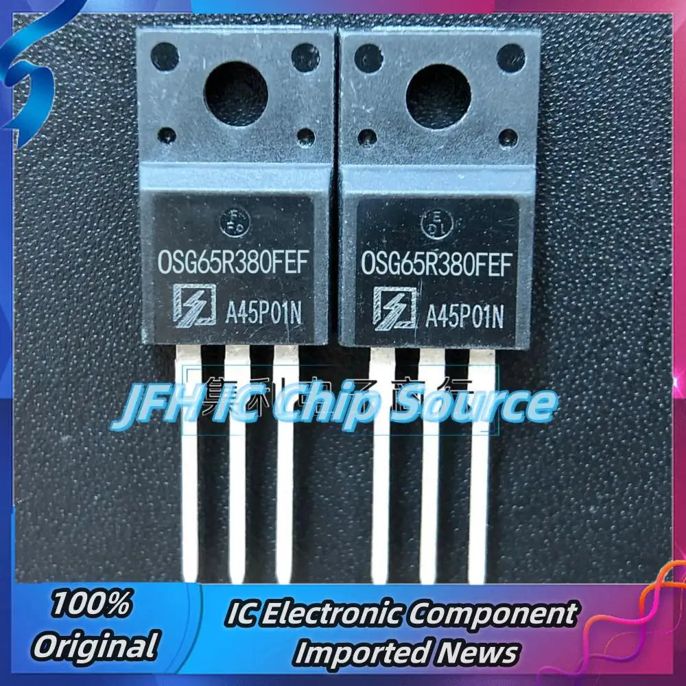 10PCS OSG65R380FEF  MOS 700V 33A TO-220F Best Quality Stock