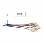 10Pcs G9 Lamp Holder Base Including Cable For Halogen Lamp And LED 250V 2A 500W G9 Ceramic Lamp Holder Lighting Accessories