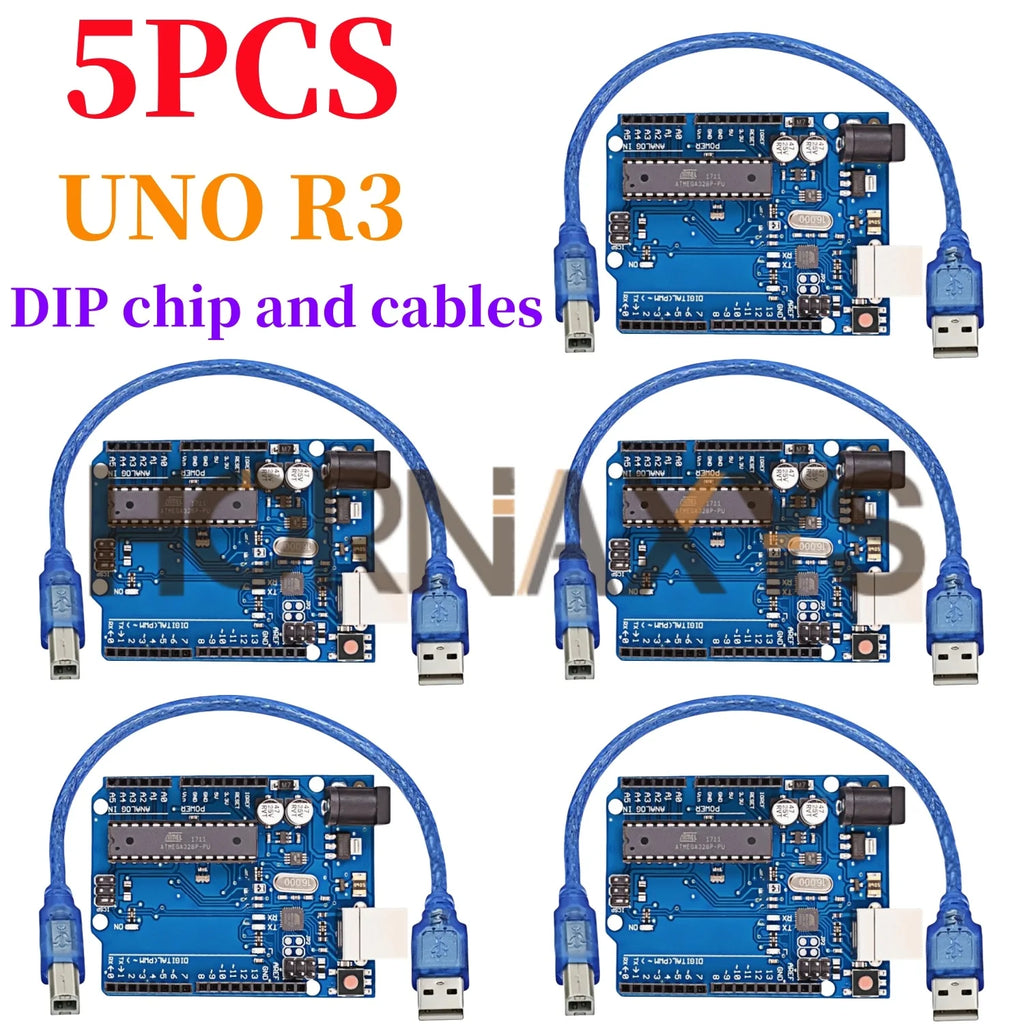 1-5Set/ UNO R3 Official Box ATMEGA16U2 / UNO+WiFi R3 MEGA328P Chip CH340G For Arduino UNO R3 Development Board WeMos ESP8266