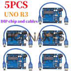 1-5Set/ UNO R3 Official Box ATMEGA16U2 / UNO+WiFi R3 MEGA328P Chip CH340G For Arduino UNO R3 Development Board WeMos ESP8266