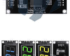 TM1637 LED Display Module 4 Digit Time Indicator Tube 7 Segment Digital Indicator Tube 0.56 Inch Digital LED Module