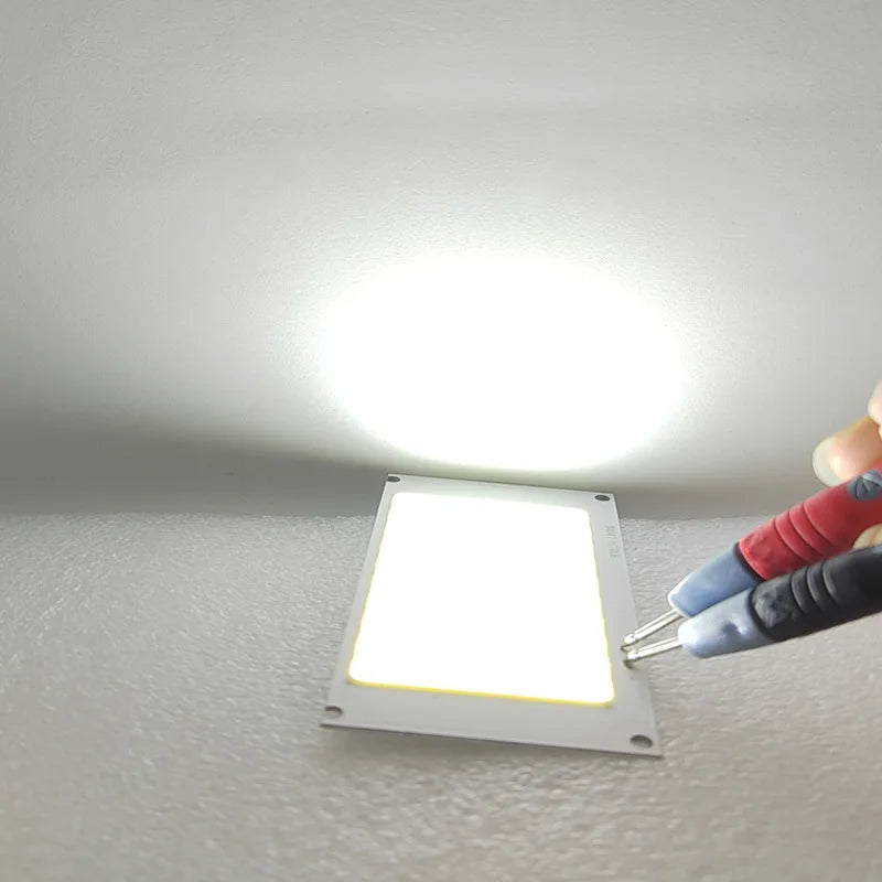 94*47mm Ultra Bright 50W DC 3V 3.7V COB LED Light Source Chip On Board Cool White for DIY Working Lamps