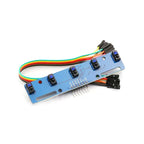 Infrared Detector Tracking Transmission Line TCRT5000 Tracker Sensor Obstacle Avoidance Sensor Module for Arduino Diy Car Robot