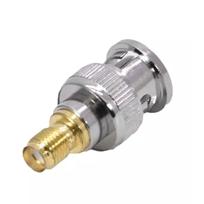 5/20/100PCS BNC Male to SMA Female Adapter RF Coaxial Converter SMA Female to BNC Male Goldplated Straight Antenna Connector