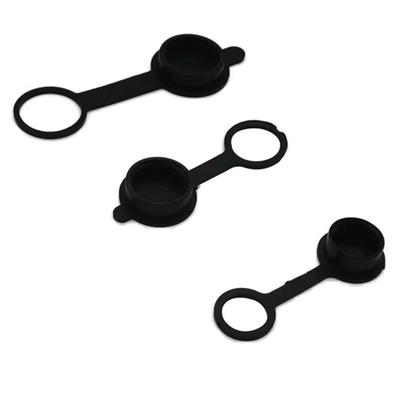 2/5/10pcs GX12 GX16 GX20 Aviation Circular Plug Socket Rubber Protective Cover Welding Cable Connectors Waterproof Dust Cap