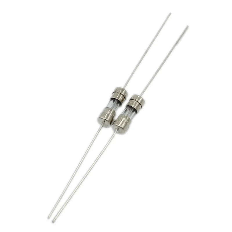 20Pcs 3.6*10 3*10 4*11 Glass fuse Fast/Slow blow 250V 0.5A 1A 2A 3A 3.15A 4A 5A 6.3A 10A 15A with legs F/T type 3.6x10 3x10 4x11