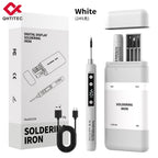 JCD Wireless Soldering Iron Portable 180-450 °C Adjustable Temperature built-in battery with 3Tip Soldering Tool Kit USB-5134