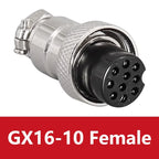 5PCS Docking Connector GX16 Aviation Plug Male Female 16mm 2/3/4/5/6/7/8/9/10 Pin Socket Circular Aviation Connector