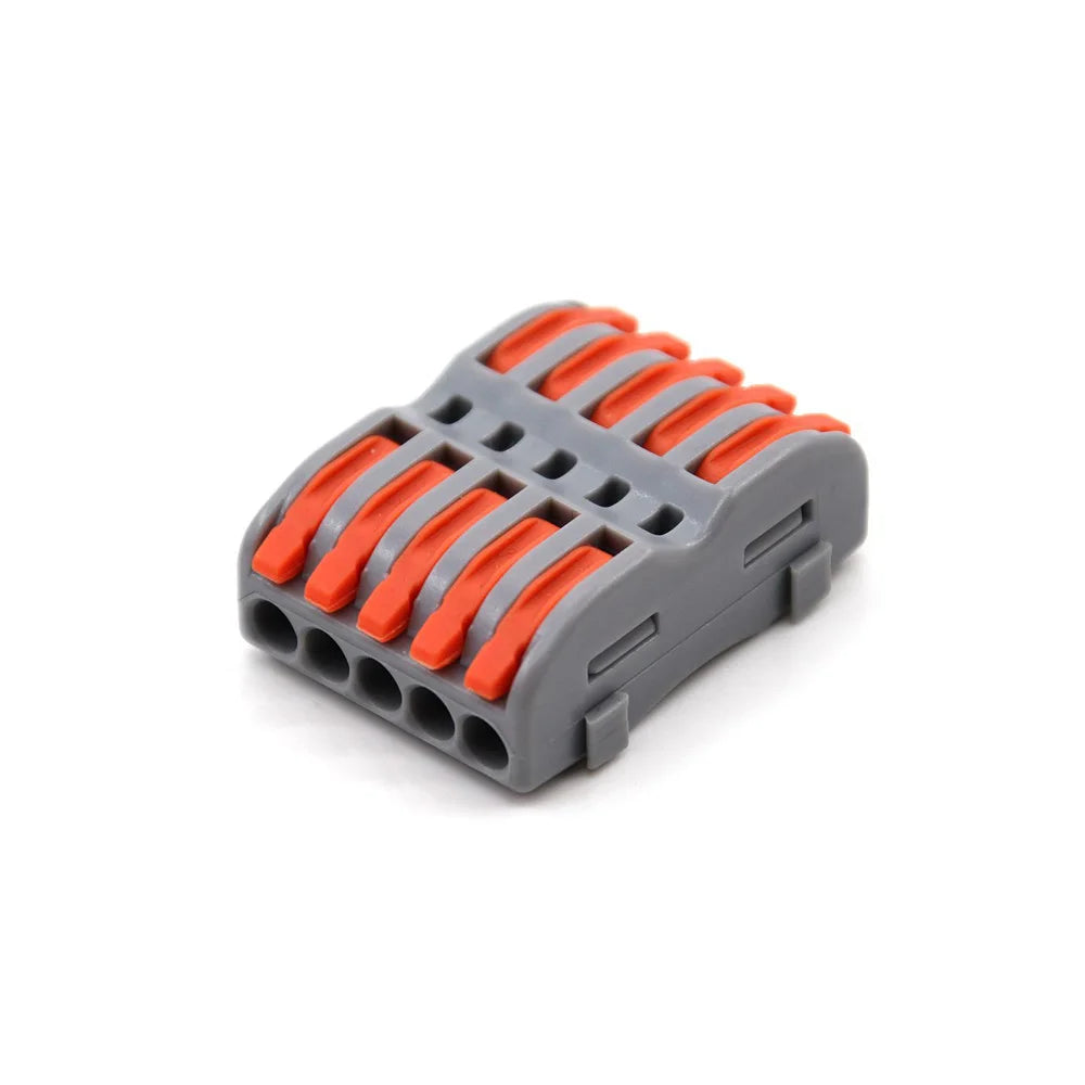 10PCS Wire Connector P421 Splicing Terminal Blocks For Electrical Cables Mini Fast Universal Wiring Connector Lamp Connectors