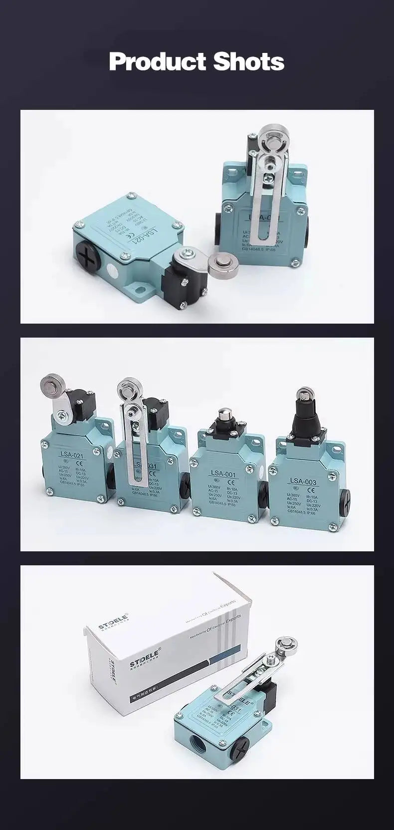 LSA Waterproof Travel Limit Switch LSA-001 LSA-003 LSA-012 LSA-021 LSA-031 LSA-061 LSA-071 LSA-081 Position Controller