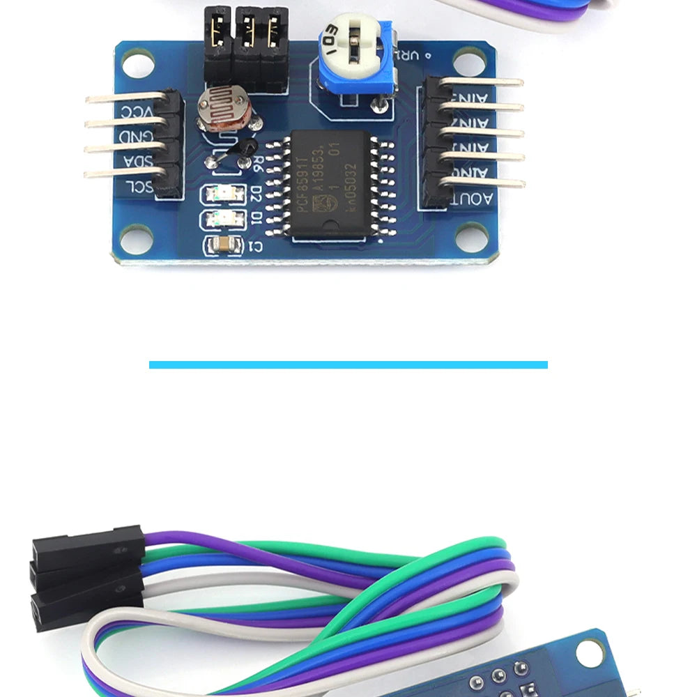 1/5/10PCS PCF8591 AD/DA Conversion of Digital Converter Module Apply to Temperature、Illumination Acquisition For Arduino