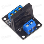 1PCS HY-M285  5V 12V 24V 1 2 Channel For SSR High Low Level Solid State Relay Module 250V 2A