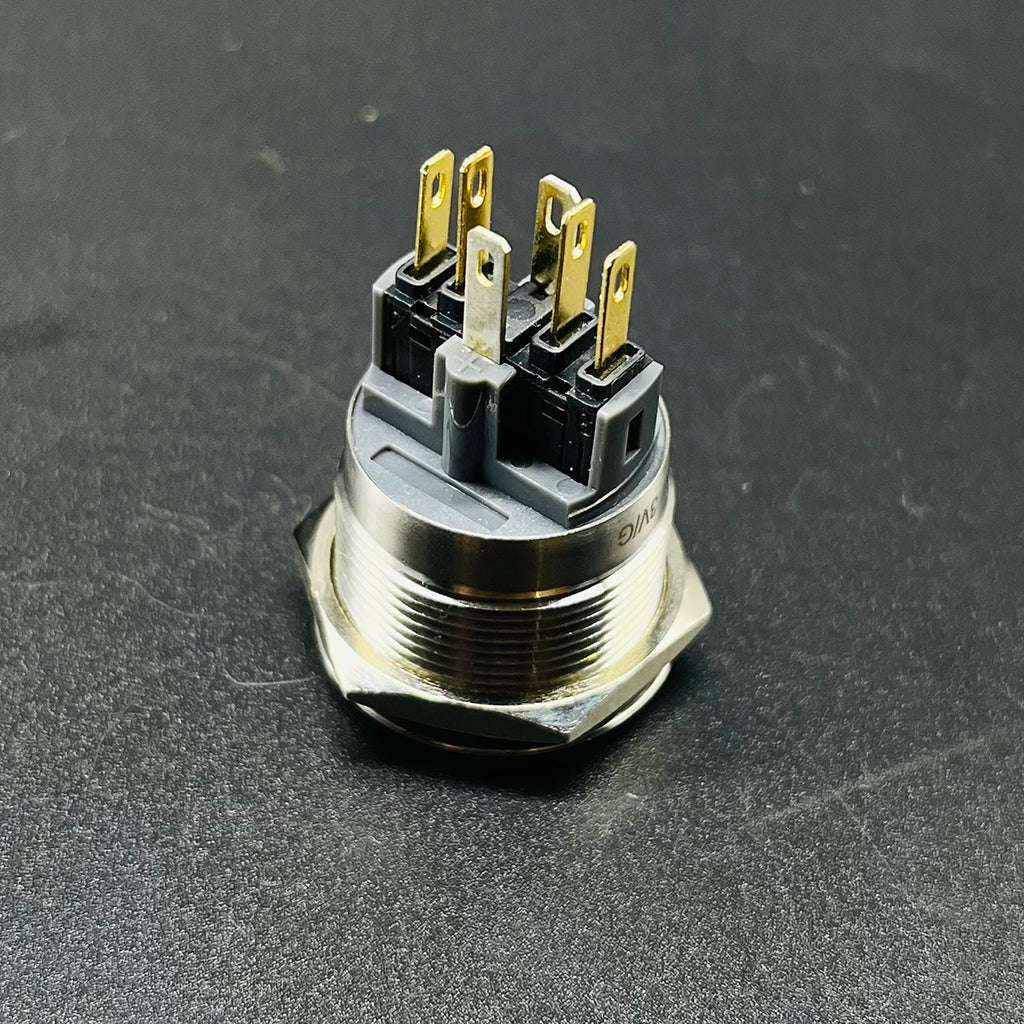 19mm 22mm 25mm 30mm Laser 'ENGINE START STOP' Engine Button ON OFF Ring Illuminated Momentary Push Button Switch+CE+RoHS