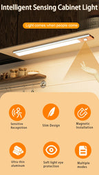 Night Light Motion Sensor LED Light Plug/Rechargeable Lamps Children'S Night Light Wireless Night Lamp for Bedside Table Bedroom