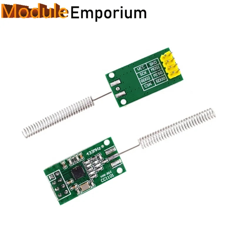 433m Cc1101 Data Transmission Transceiver Si4432 Industrial Rf Serial Communication Transparent Wireless Module