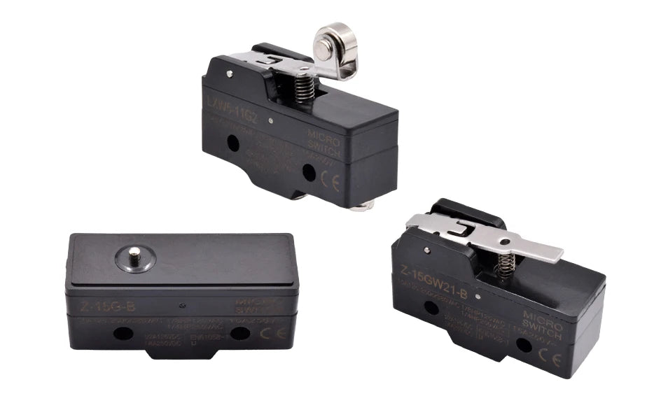 LXW5-11N1 LXW5-11G2 Z-15G LXW5 Micro Limit Travel Switch Horizontal Rotary Roller Lever Arm Hinge 3 Screw Terminal Microswitch