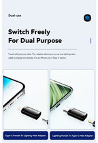 Essager USB C To Lightning Adapter PD 20W Fast Charging OTG USB Type C To Lighting For iPhone 15 14 11 XR Pro Max IOS Converter