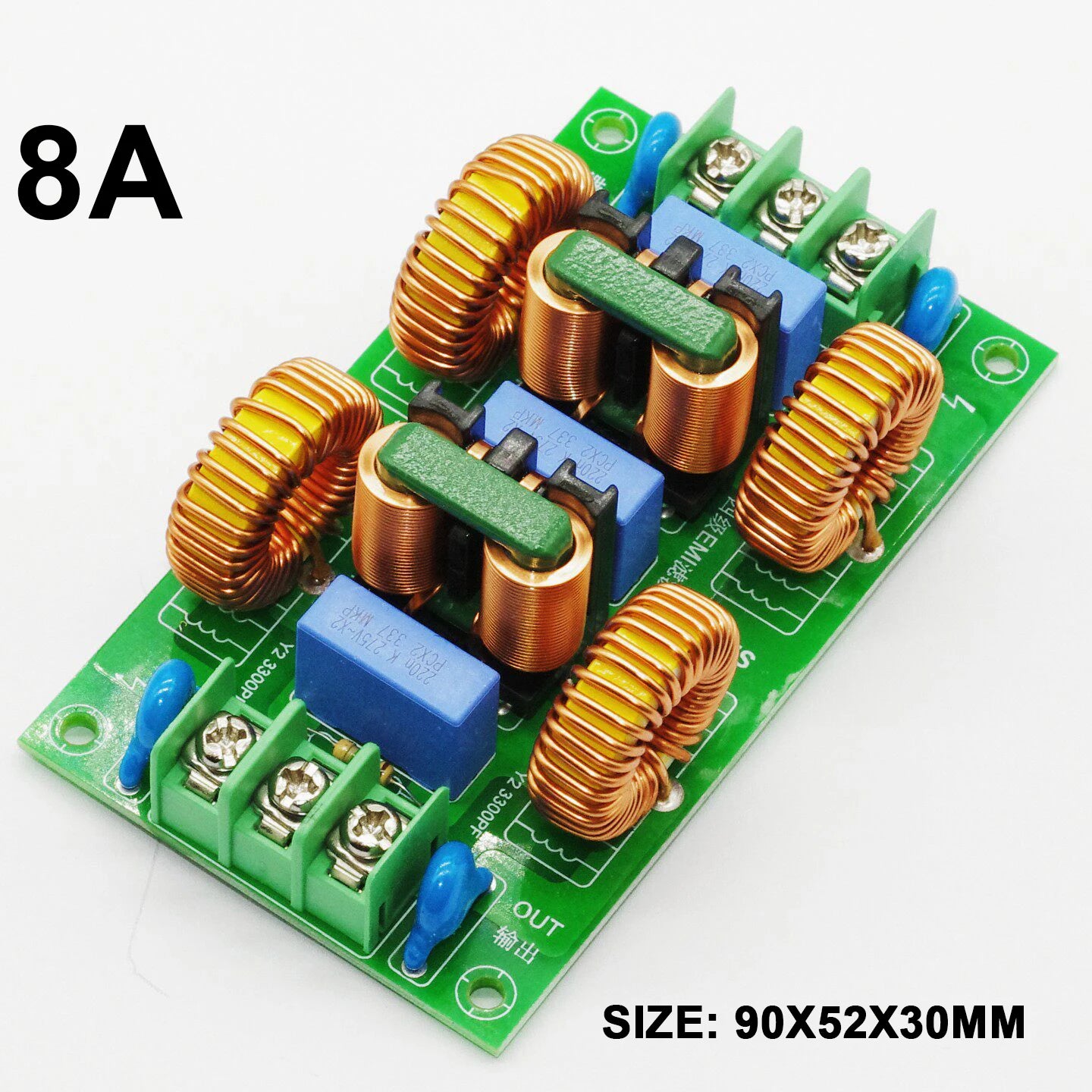 110V 220V 4-Stage AC Power EMI Filter 2A 4A 10A 15A Common/Differential Mode Noise Suppressor Purifier Audio Amp DAC Amplifer