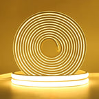 IP68 Waterproof Flexible Neon Rope Light USB COB LED Strip 5V ON OFF Switch 320 LEDs/m Natural Warm White 0.5m 1m 2m 3m 4mm 5m