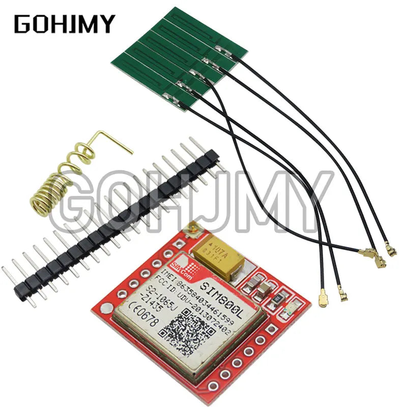 SIM800L GPRS GSM Module Micro SIM Card Core Quad-band TTL Serial Port Antenna PCB Wireless WIFI Board for Arduino Smart Phone