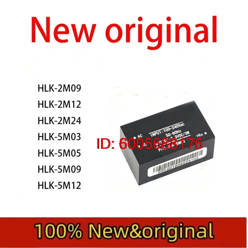 10Pcs/Lot New original  HLK-2M09  HLK-2M12  HLK-2M24  HLK-5M03  HLK-5M05  HLK-5M09  HLK-5M12  Normally open relay module