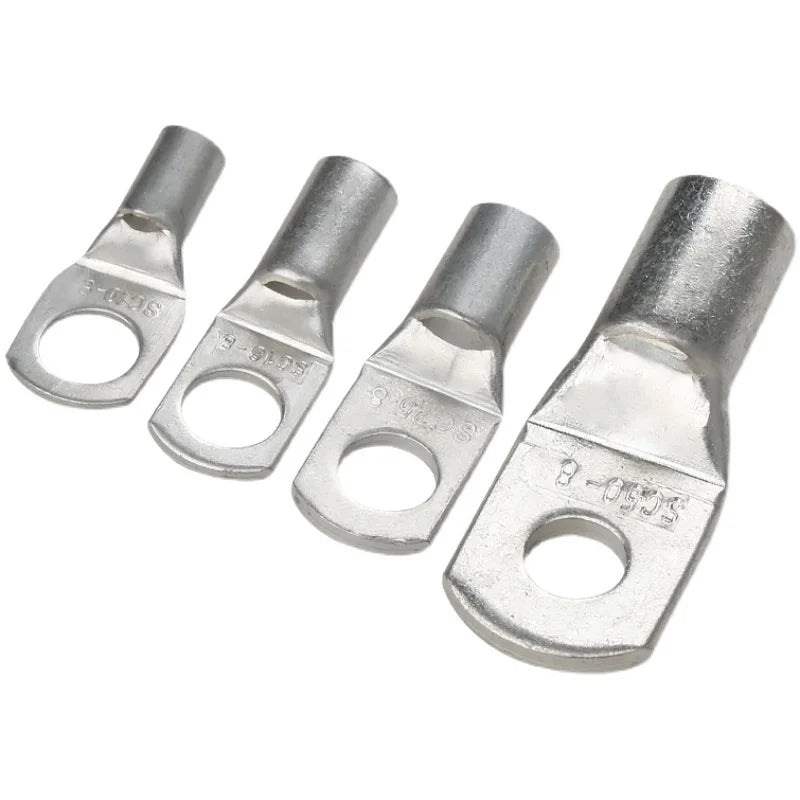 100pcs Copper Lug Ring Wire Connector Cable lug Electric lugs Terminal SC6-5 SC6-6 SC6-8 SC10-6 SC10-8 SC16-6 SC16-8 SC25-6