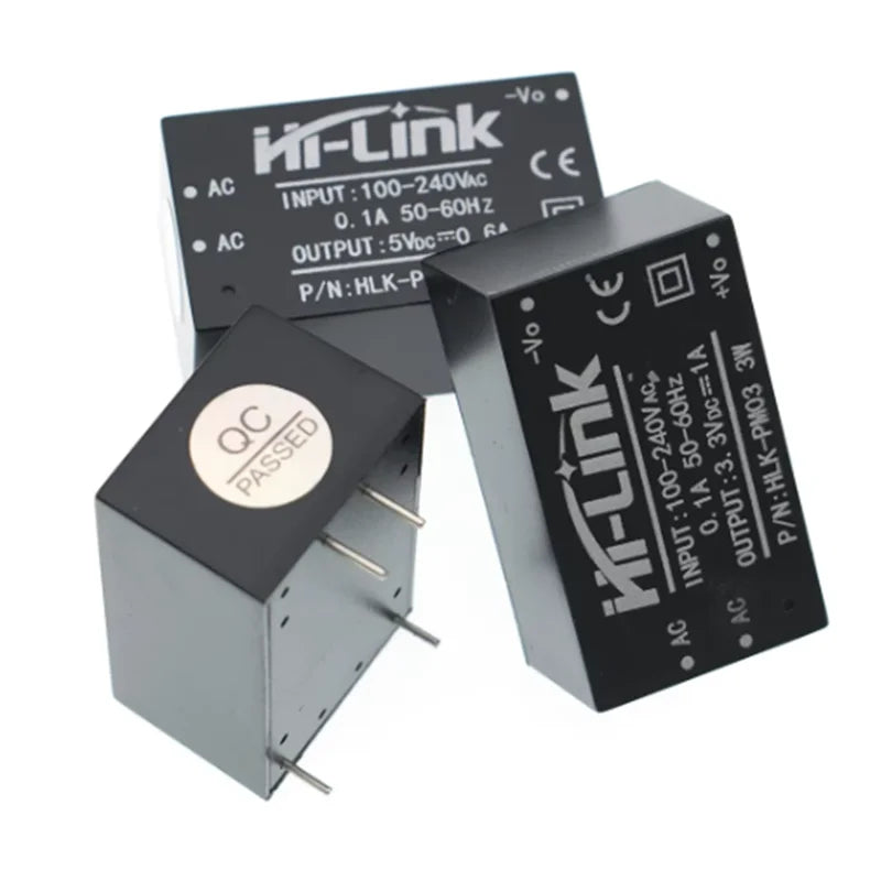 HLK-PM01 HLK-PM03 HLK-PM12 AC-DC 220V to 5V/3.3V/12V Mini Power Supply Module Intelligent Household Switch HLK-5M05 5M03 5M12