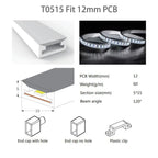 WS2812B WS2815 Neon Silica Gel Tube IP67 Waterproof Outdoor For WS2811 WS2813 SK6812 5050 Addressable RGB LED Strip