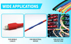 1~20m 3:1 Heat Shrink Tubing With Glue Transparent 1.6~ 50mm Double Wall Adhensive Lined Wire Polyolefin Cable Sleeve Waterproof