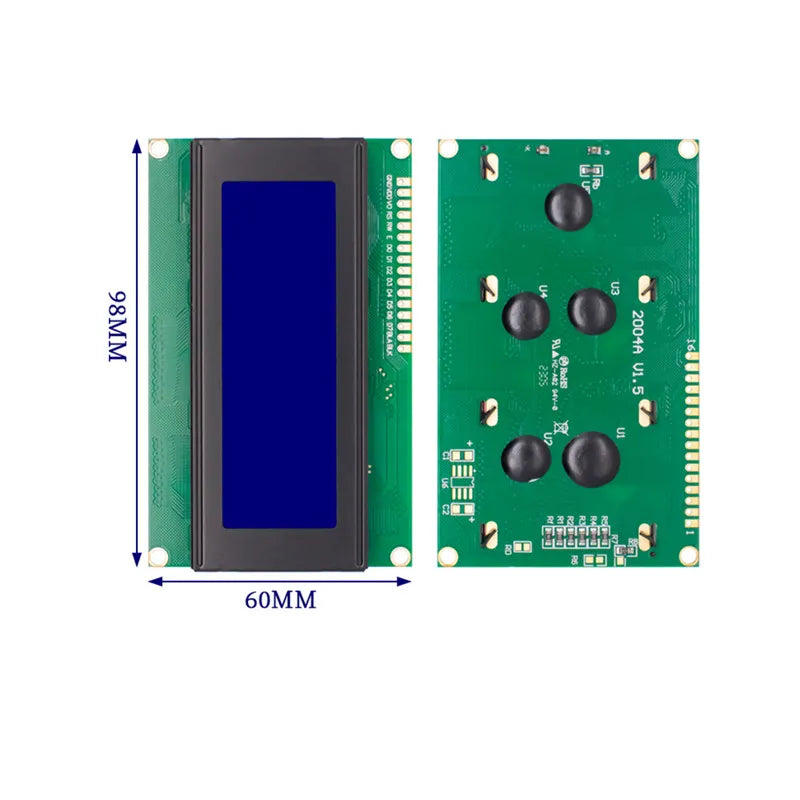LCD Board 2004 20*4 LCD 20X4 5V Green screen LCD2004 display LCD module LCD 2004
