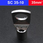 10pcs/lot 16~35mm2 Terminals Wire Welding Cable Connector Suit SC16-6 SC25-8 SC35-8