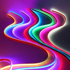 12V 24V COB Led Neon Strip Light Tape Waterproof IP68 320 LEDs Flexible Milk Tube Liner Lighting 10 Colors 0.5m 1m 2m 3m 4m 5m