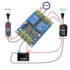 Automatic Switch Relay Module Battery Power Failure Charging Control Board Emergency Circuit Breaker Module Power Supply