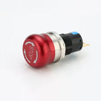 Emergency Stop Buttons E-STOP Power Switch Controller 220v Electrical Outlets NO+NC 16/19/22mm Red Symbol 1NO1NC 2NO2NC Latching