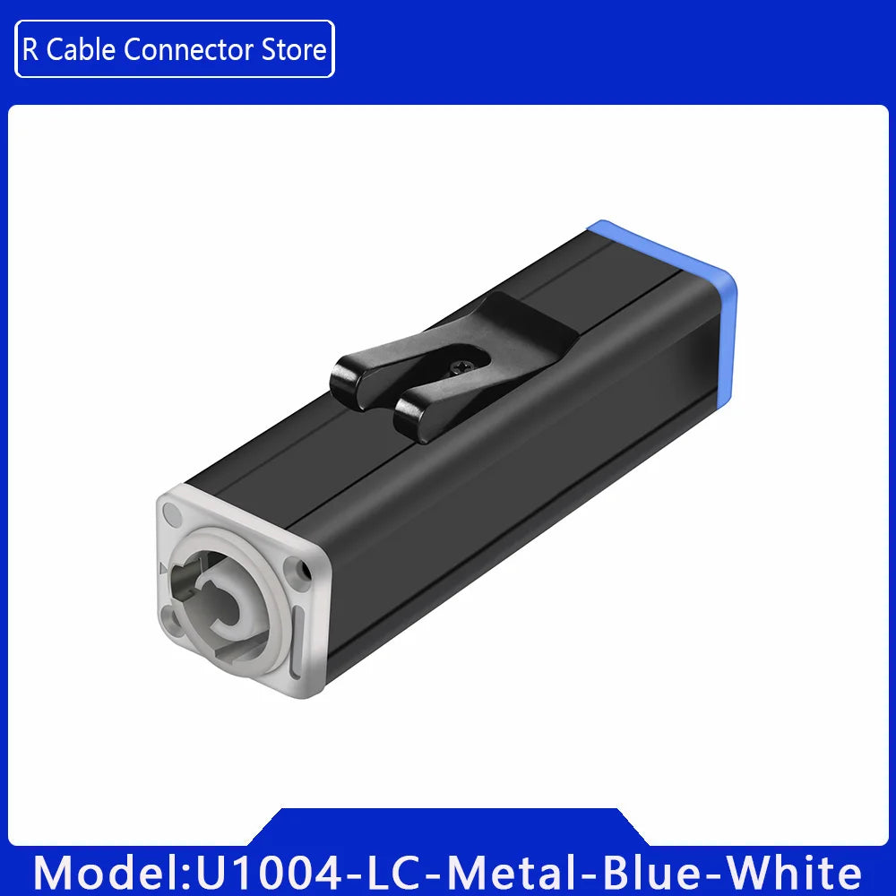 4PCS  LED Powercon AC Coupler Adapter Extender Connector High Quality Speakon Panel Mount Straight Adapter