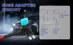 Automotive Fuse Set 5/10Pcs 12V Car Blade Fuse Holder Mini ATM ATO Add-a-Circuit Fuse TAP Adapter Fuse Fuse for Car Trucks Boats