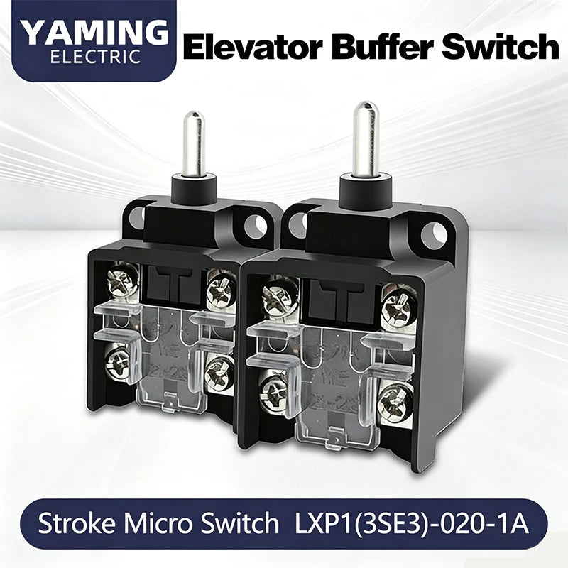 5pcs Elevator Buffer Travel Micro Switch LXP1-020/1A 3SE3-020/1A, Elevator Limit Stroke Switch Elevator Accessories