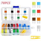 35/56/70/84/100/105/126pcs Micro 2 Blade Fuse Assortment Kit for Truck Replacement with Fuse Puller(5A,7.5A,10A,15A,20A,25A,30A)