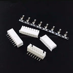 100PCS XH2.54 2p 3p 4p 5p 6p 7p 8p 9 10 11 12 Pin 2.54mm Pitch Terminal Kit / Housing / Pin Header JST Connector Wire Connectors
